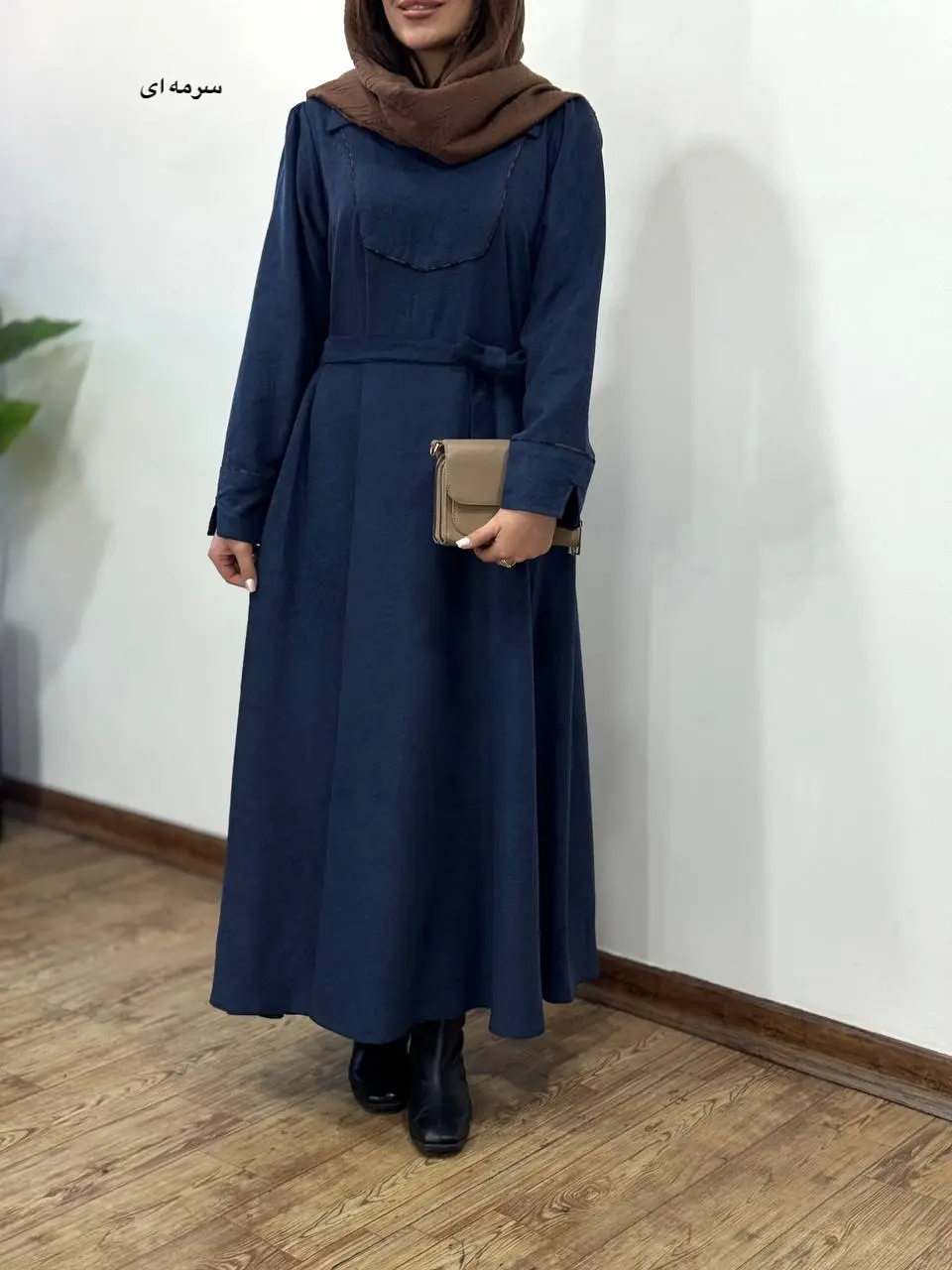 پیراهن مانتویی سیلک پناه